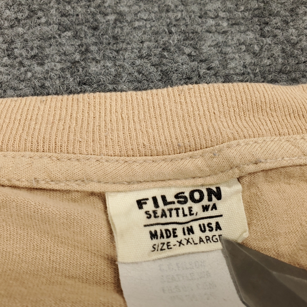 Filson T Shirt Mens 2XL Smokey Bear Prevent Wildfires Graphic Tee Beige Vintage - Picture 5 of 10